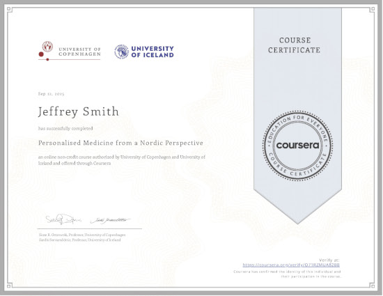 Personalised Medicine from a Nordic Perspective